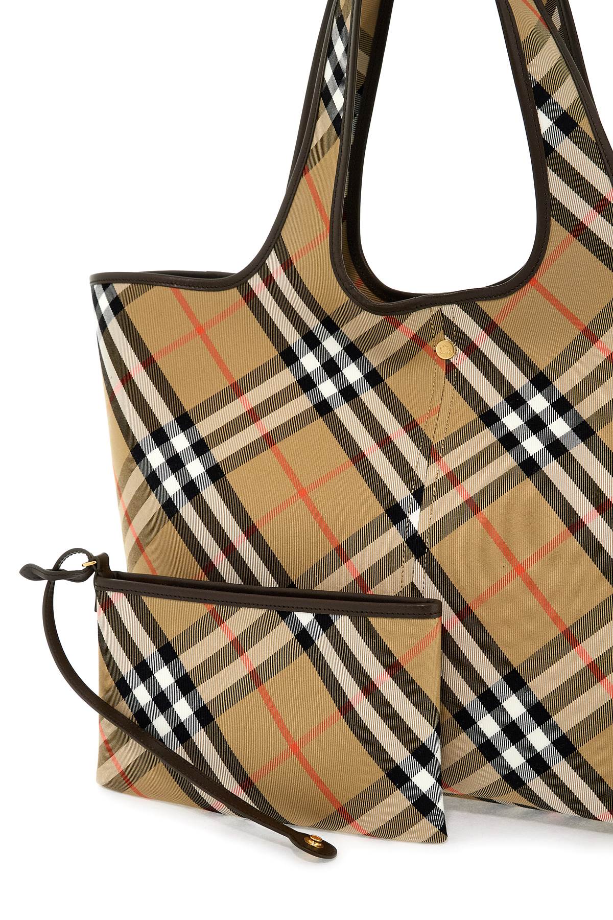 Burberry Medium Check Tote Bag