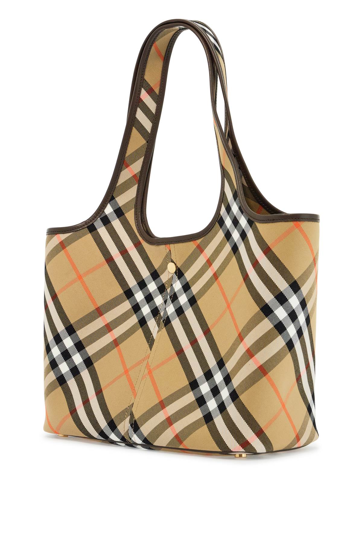 Burberry Check Small Tote Bag