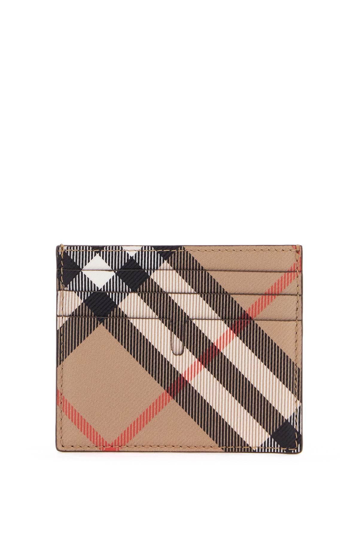 Burberry Check Card Holder