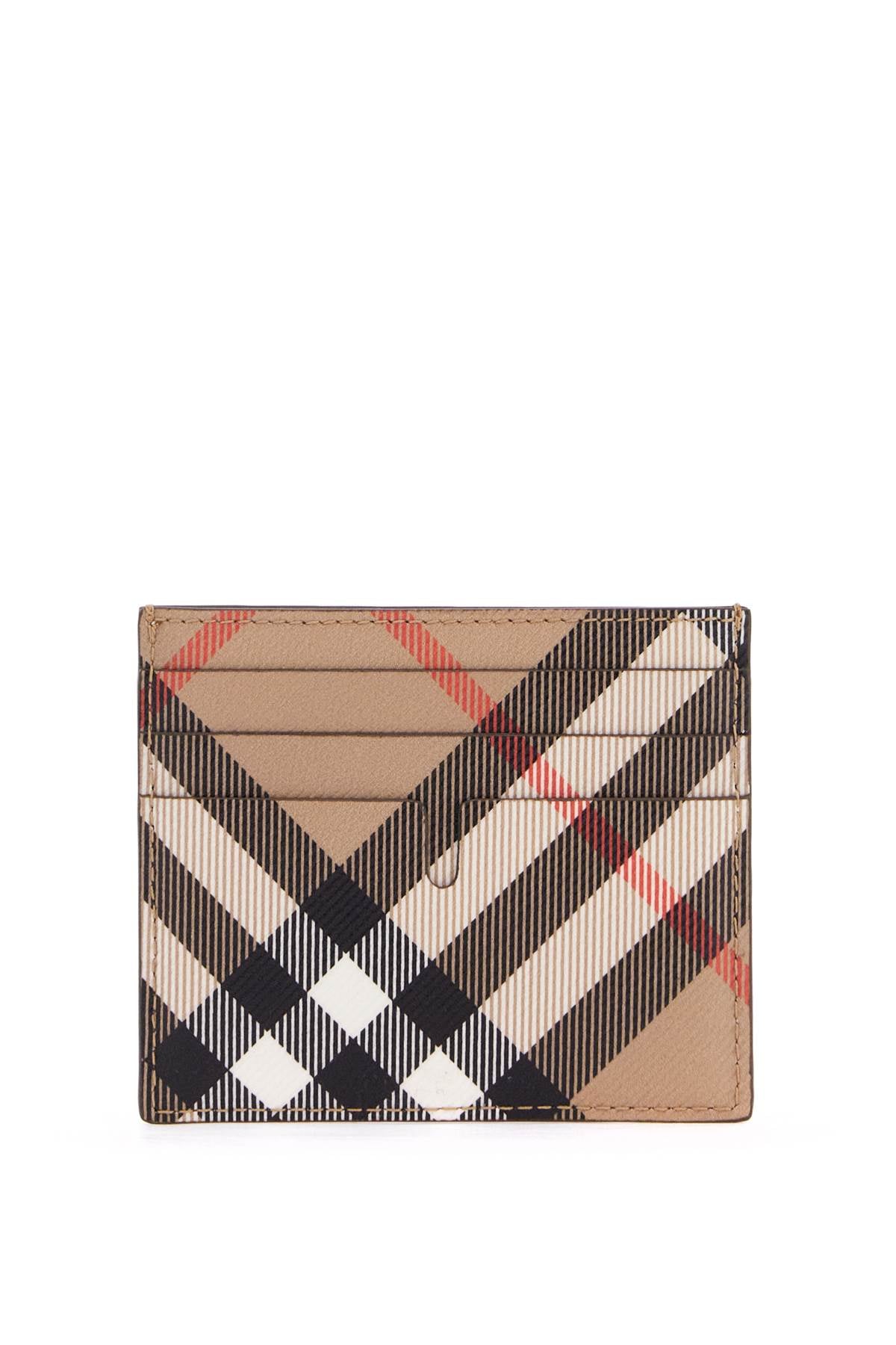 Burberry Check Card Holder