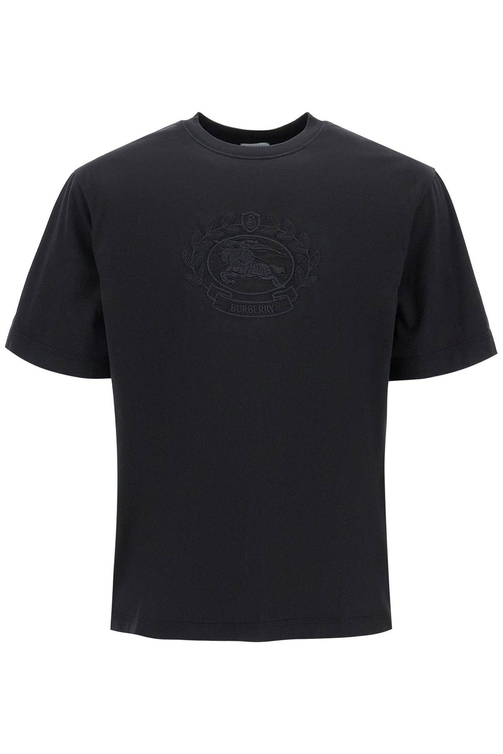 Burberry EKD Embroidered Cotton T-Shirt