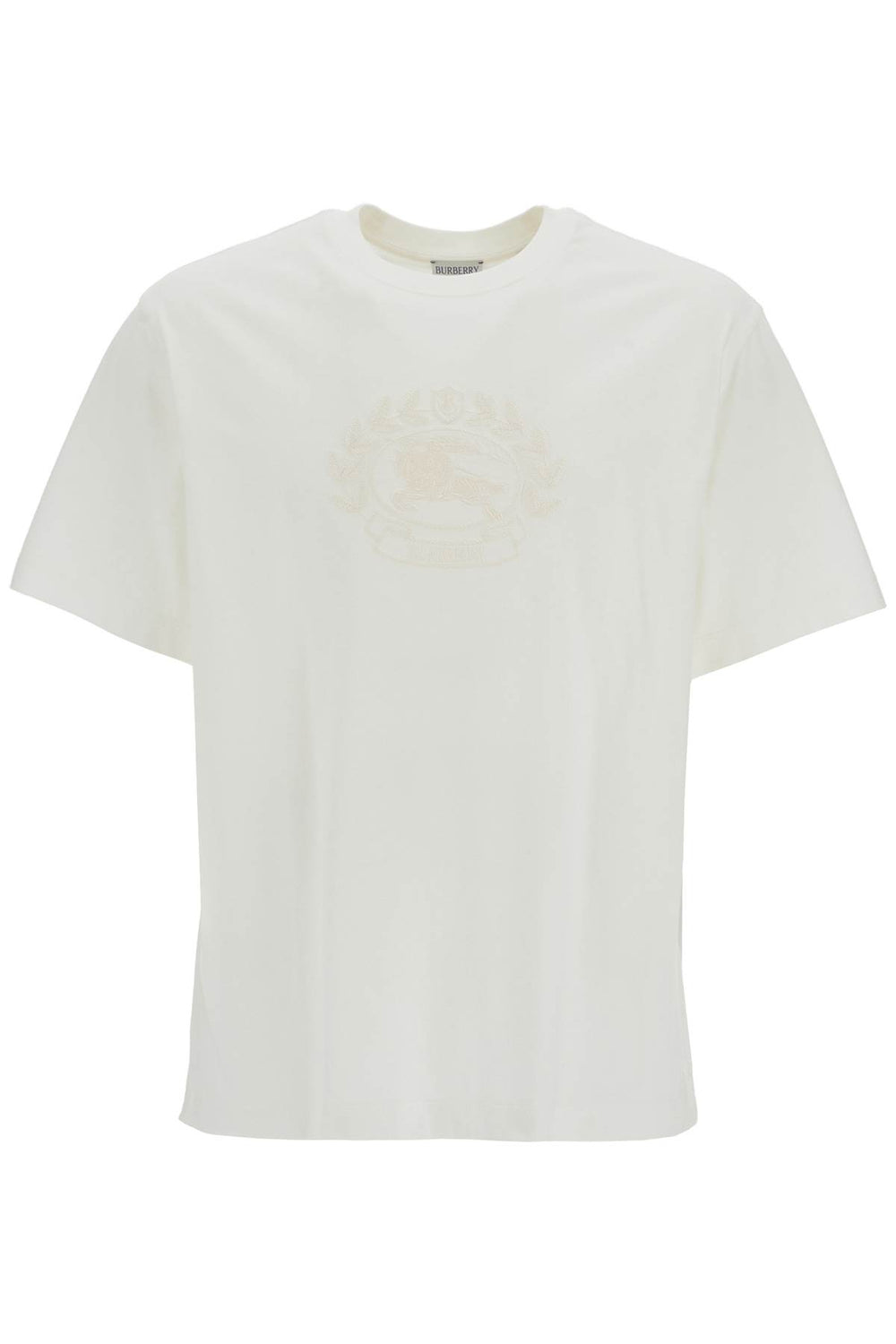 Burberry EKD Embroidered Cotton T-Shirt