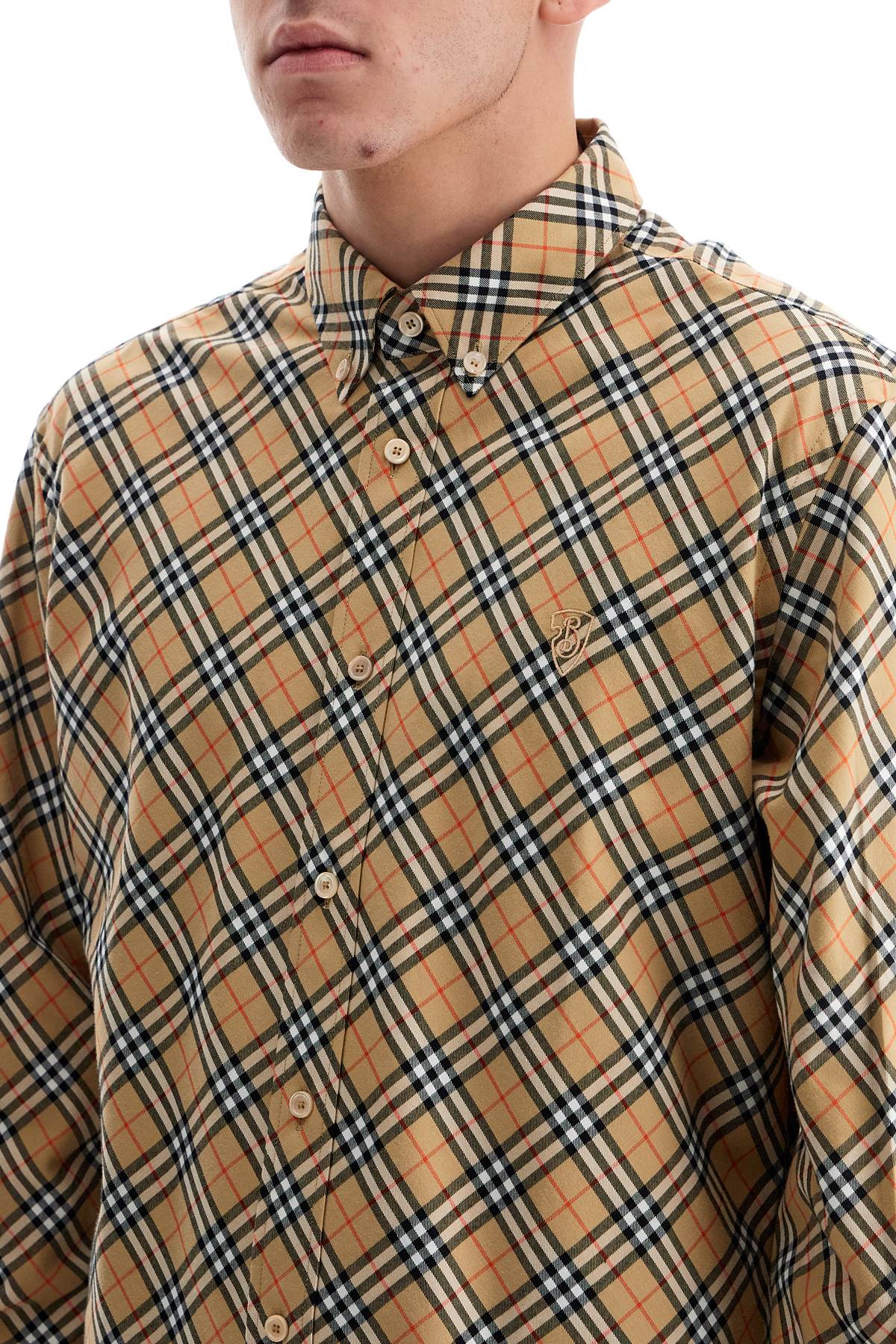 Burberry Check Cotton Shirt