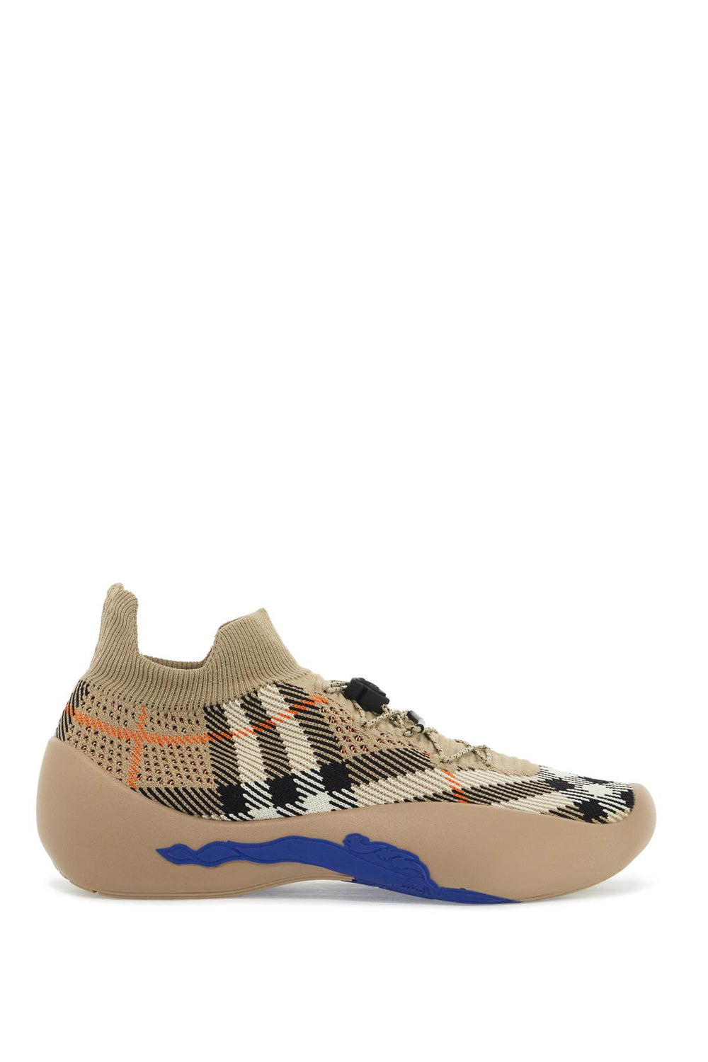 Burberry Check Knit Neptune Sneakers