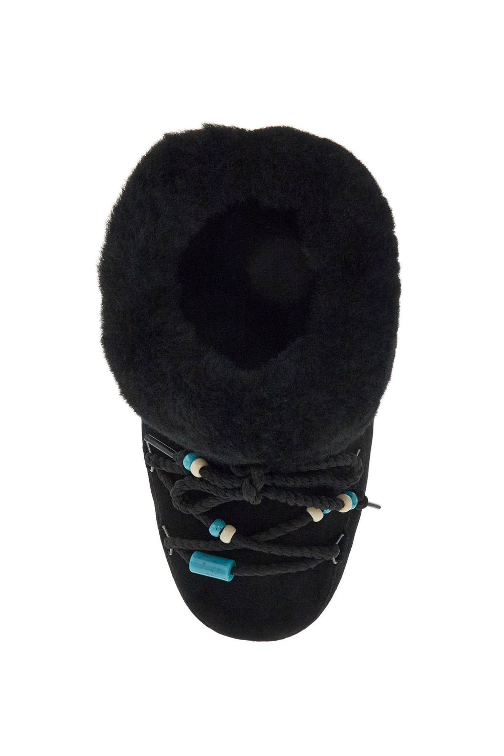 Moon Boot Evx Suede Beaded Mules