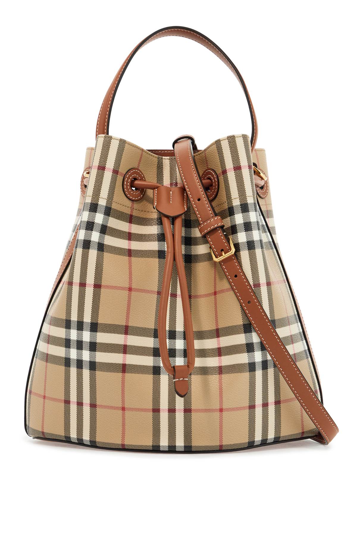 Burberry Check Bucket Bag