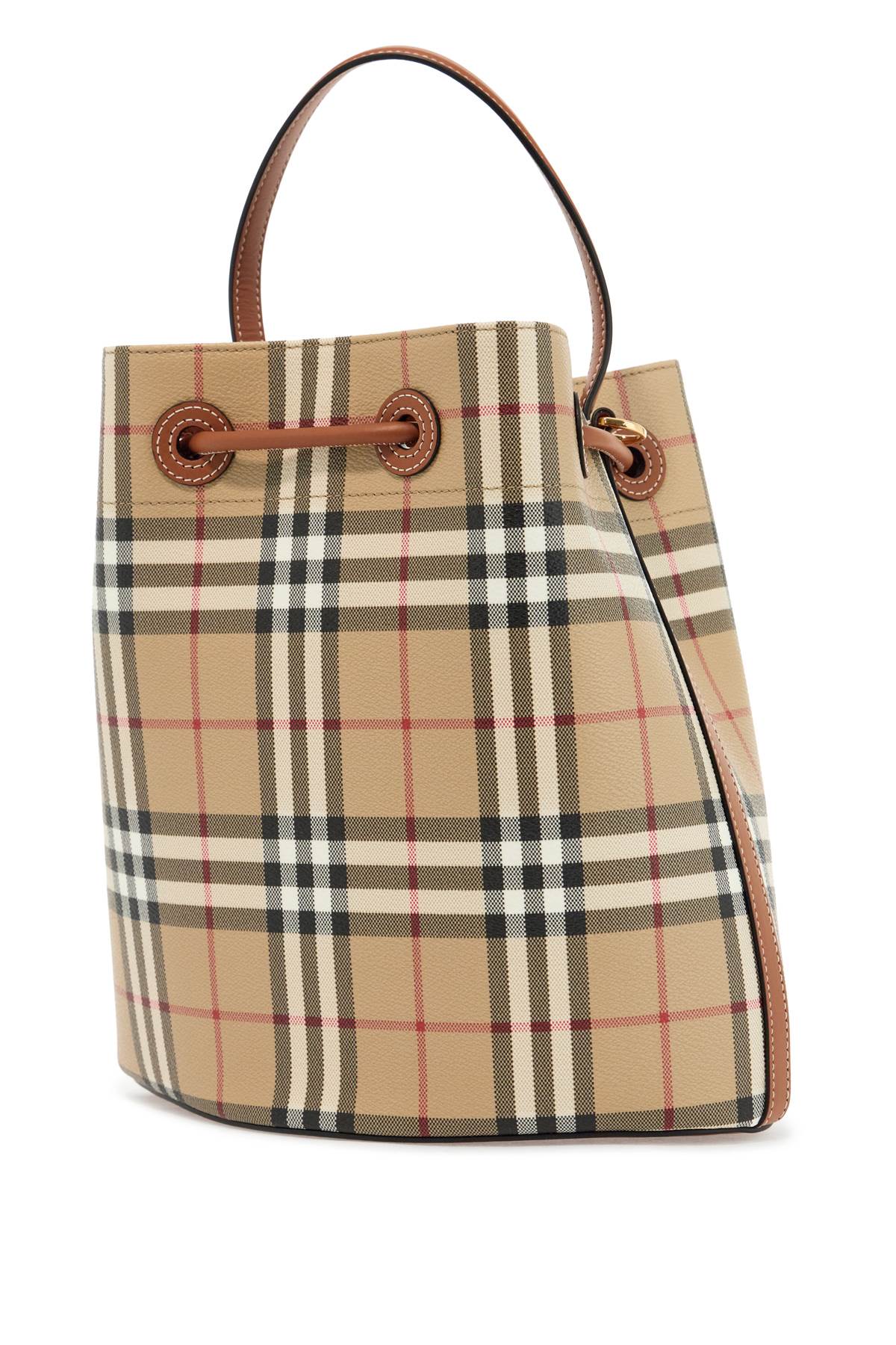 Burberry Check Bucket Bag