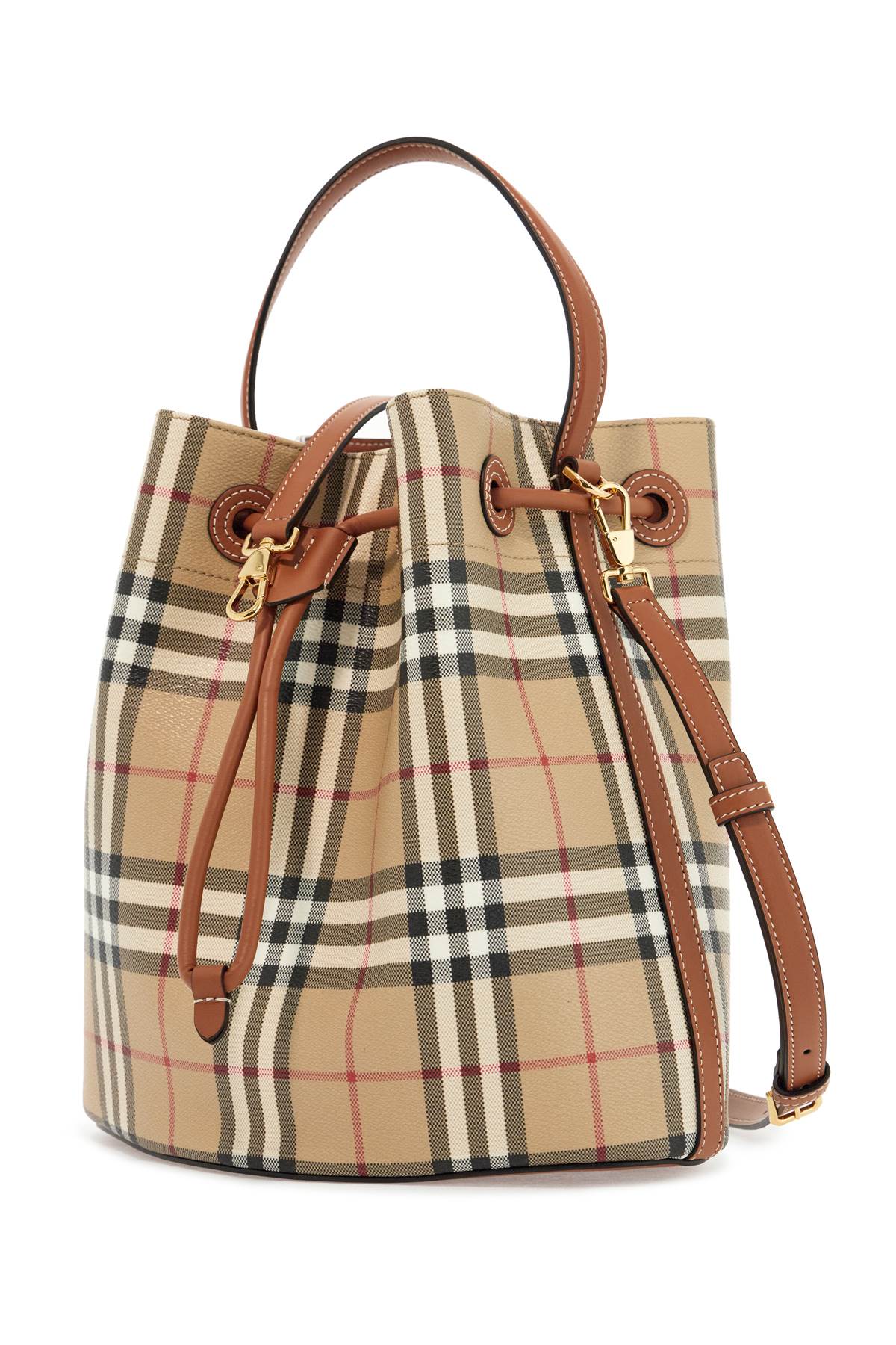 Burberry Check Bucket Bag