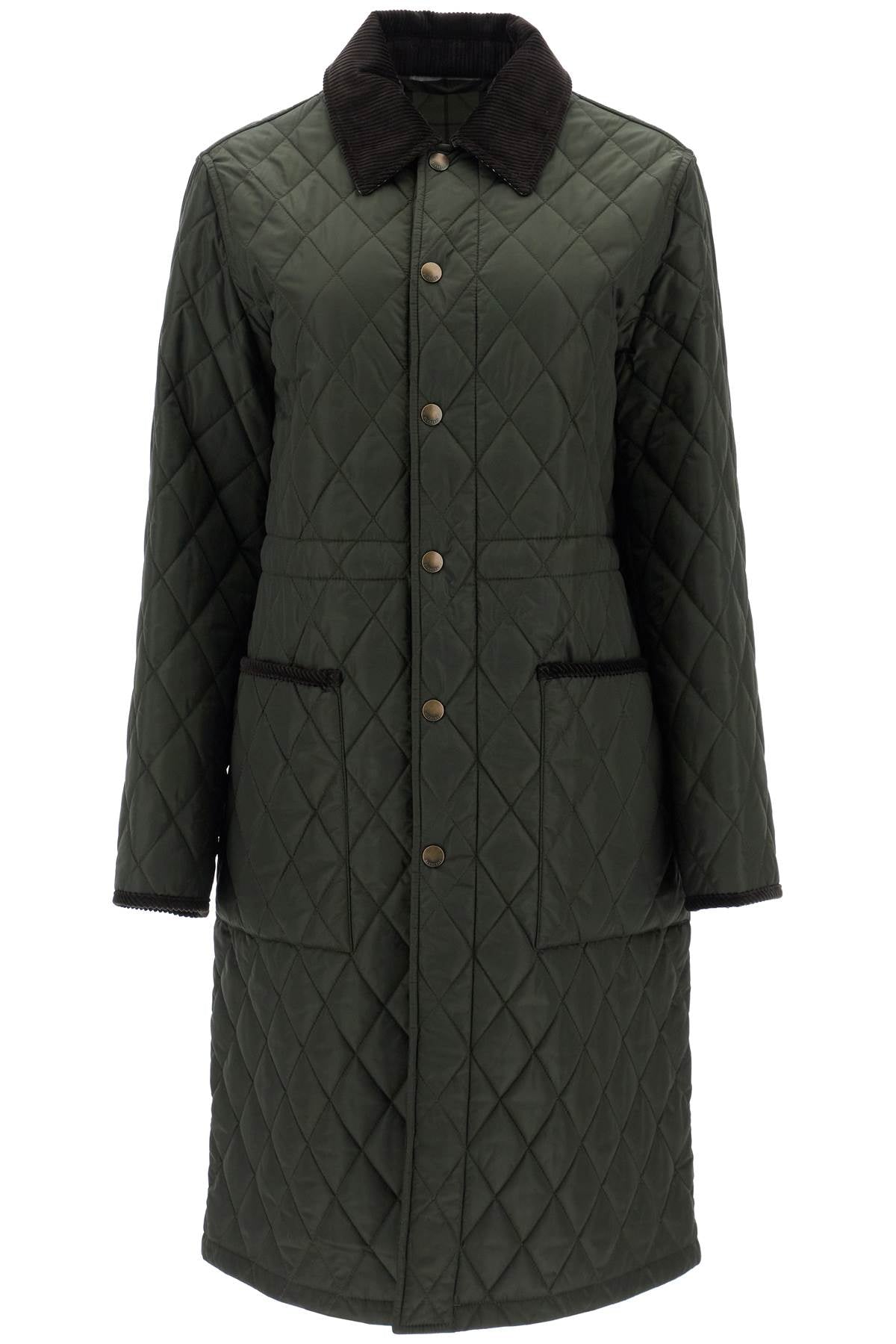 Burberry Quilted Nylon Car Coat