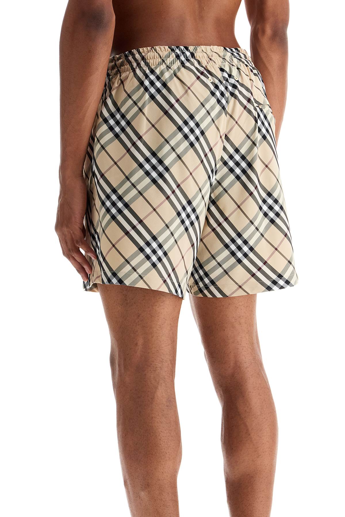 Burberry Check Swim Shorts