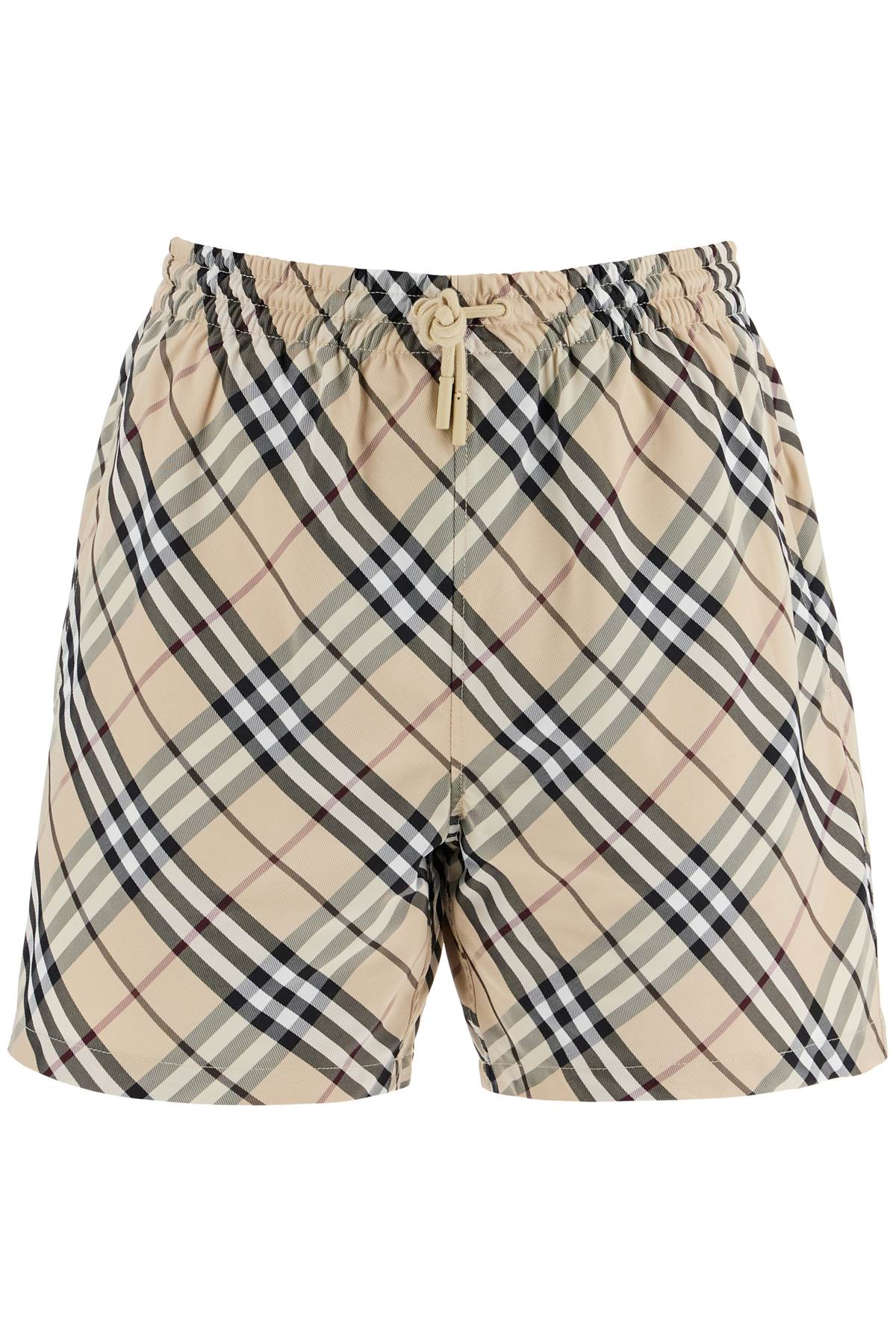 Burberry Check Swim Shorts