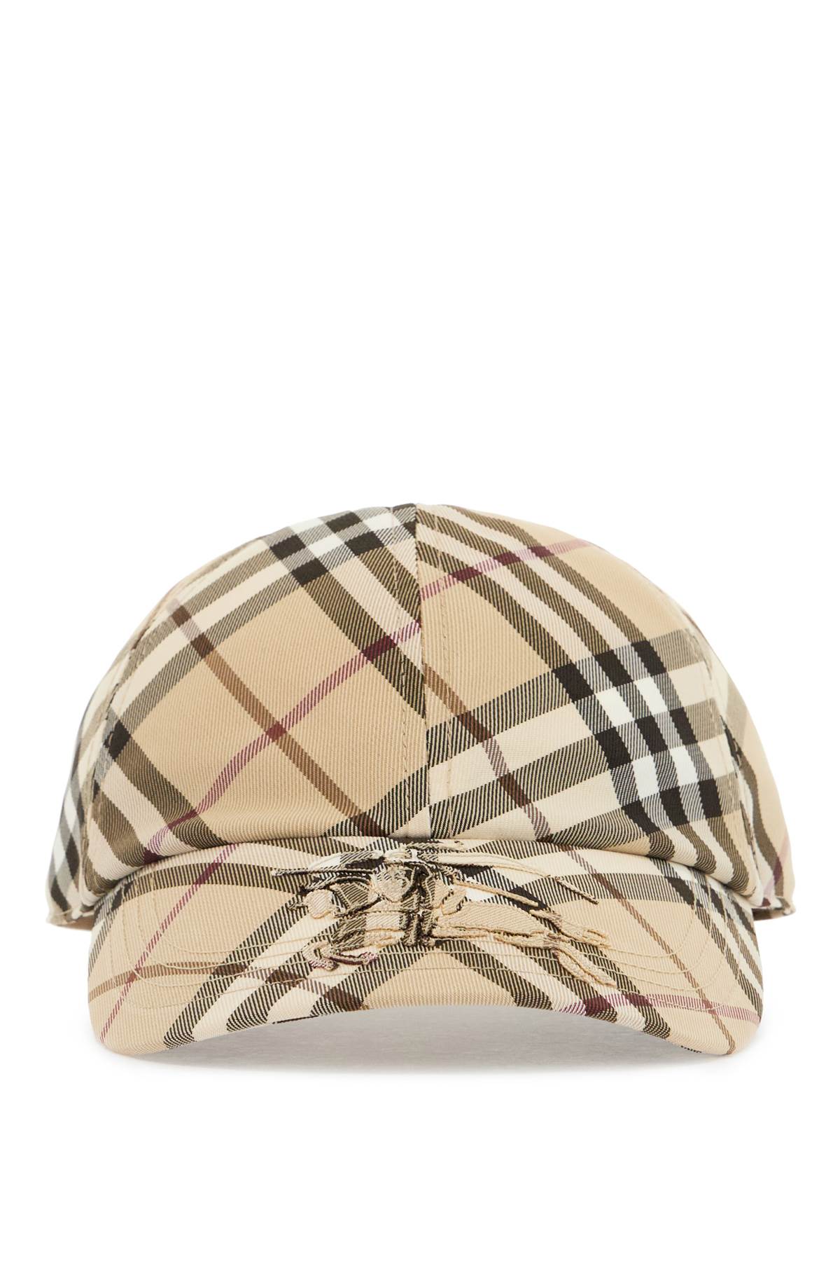 Burberry Check Baseball Cap