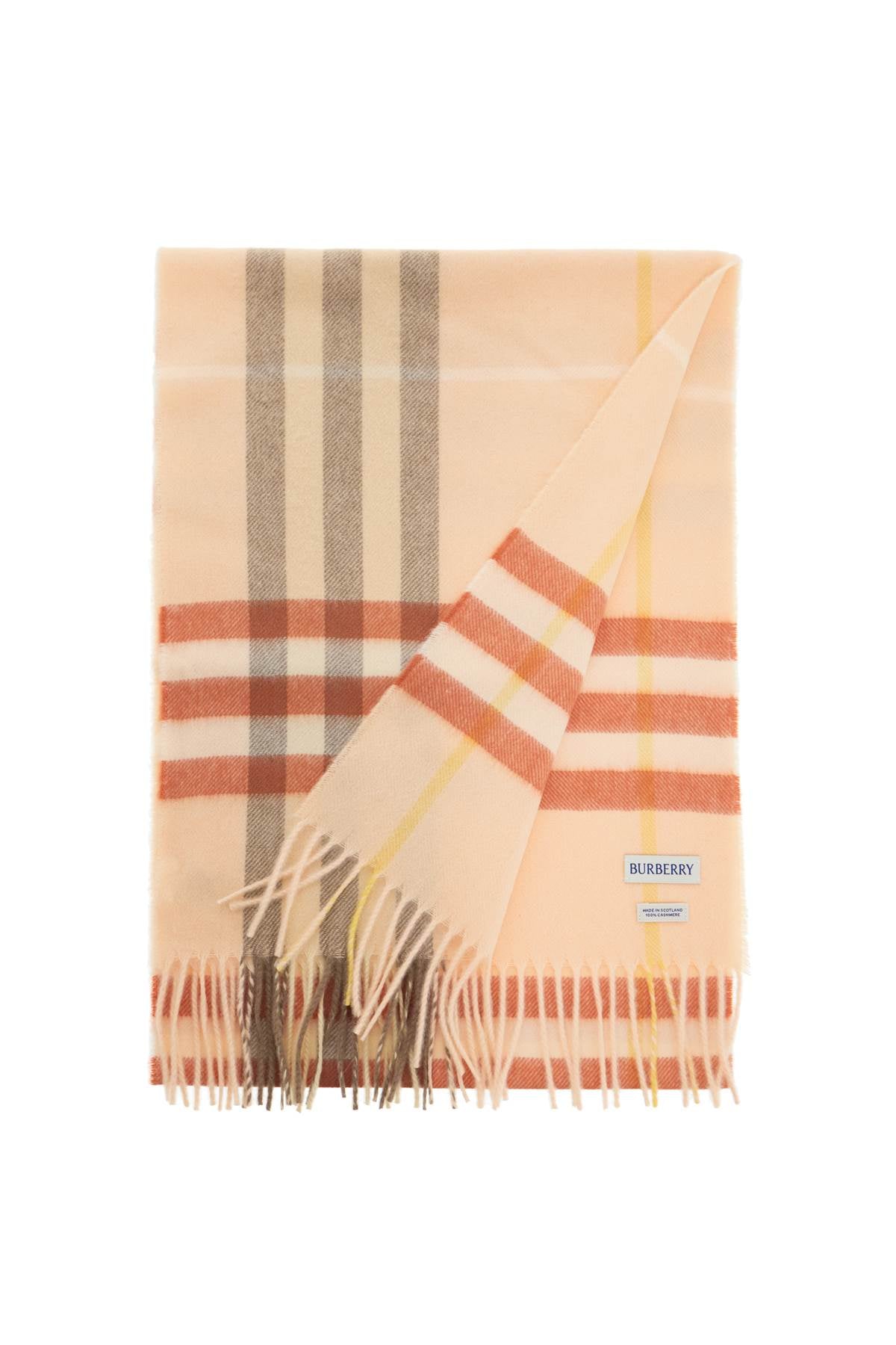 Burberry Check Cashmere Scarf