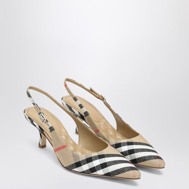 Burberry Slingback Pumps Birdie Check