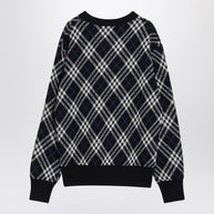 Burberry Check-pattern Wool Blend Sweater