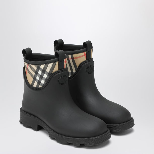 Burberry Marsh Stamp Rubber Ankle Boots