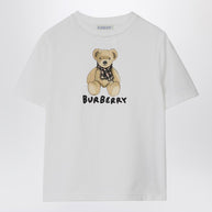 Burberry Kids' White T-shirt With Thomas Bear And Friends