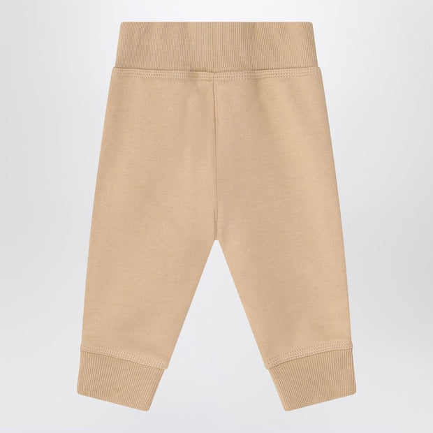 Burberry Kids' Beige Cotton Sponge Effect Pants