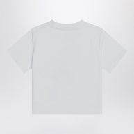 Burberry Kids' White T-shirt With Logo Print