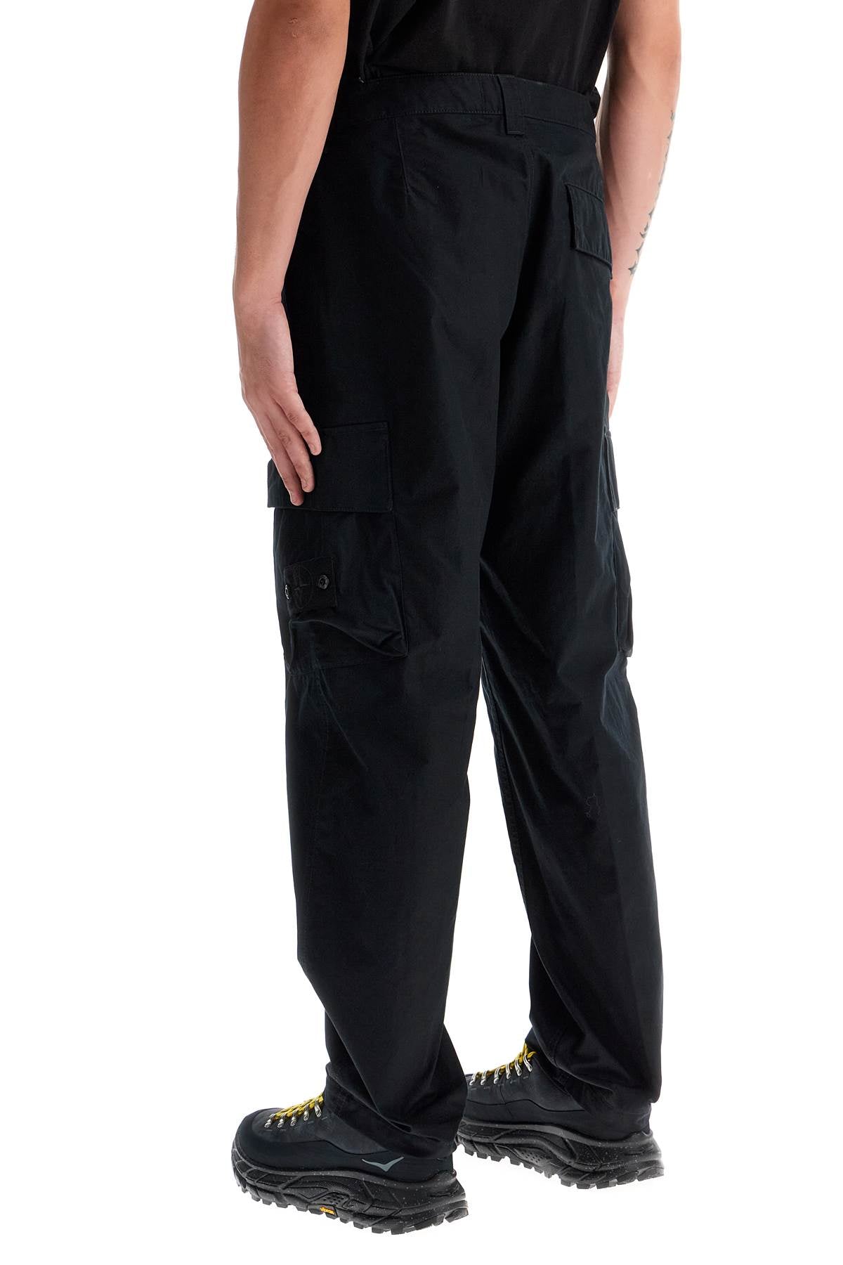 Stone Island Cotton Ghost Cargo Pants For Men