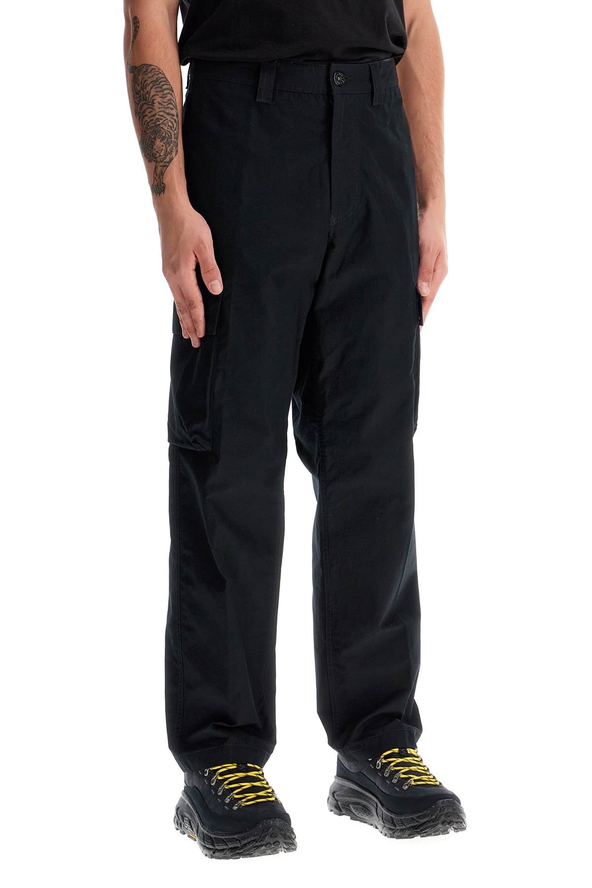 Stone Island Cotton Ghost Cargo Pants For Men