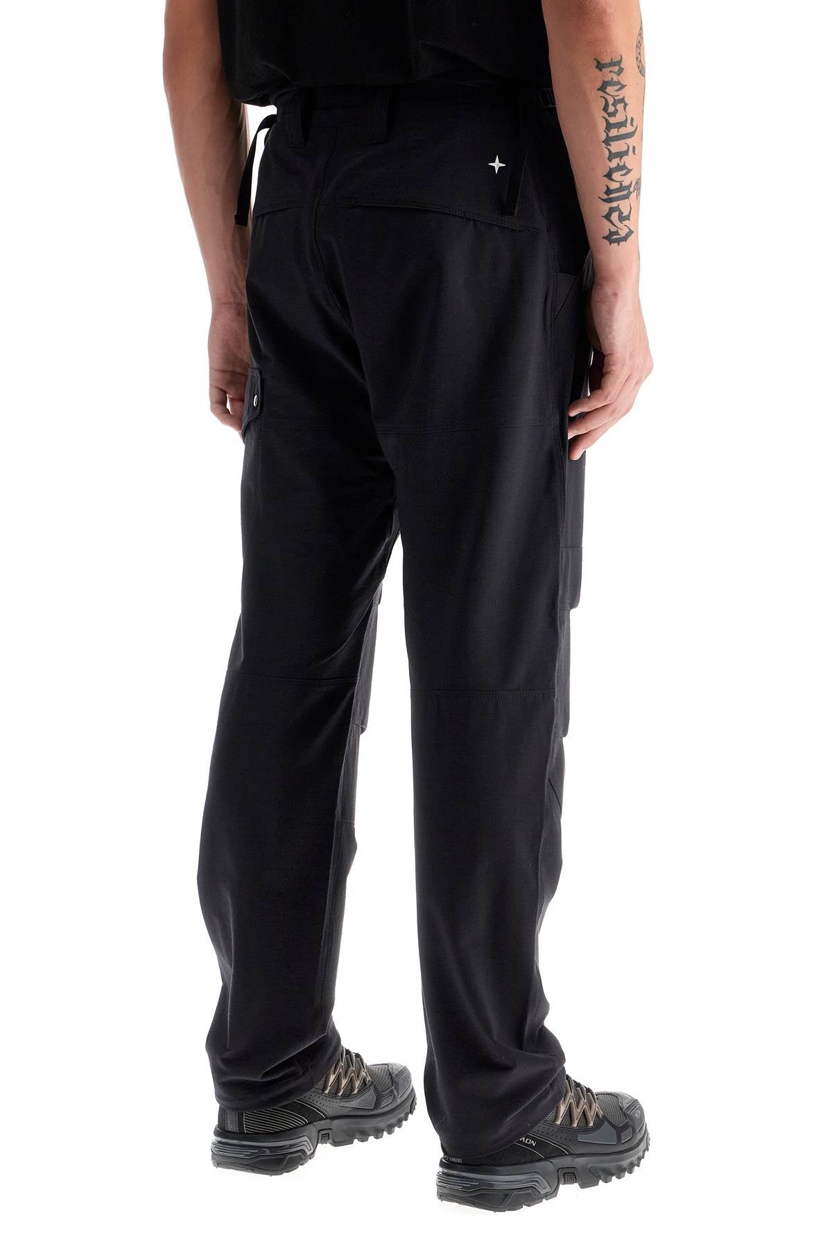 Stone Island Stretch Wool Technical Pants