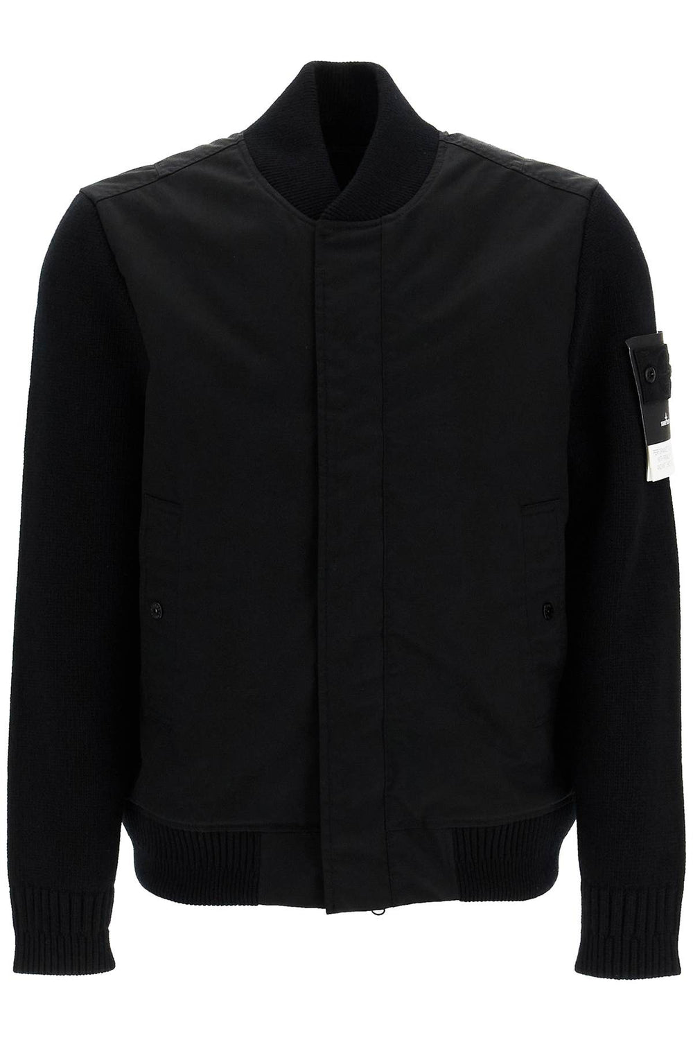 Stone Island Ghost Bomber Jacket In High-performance Twill