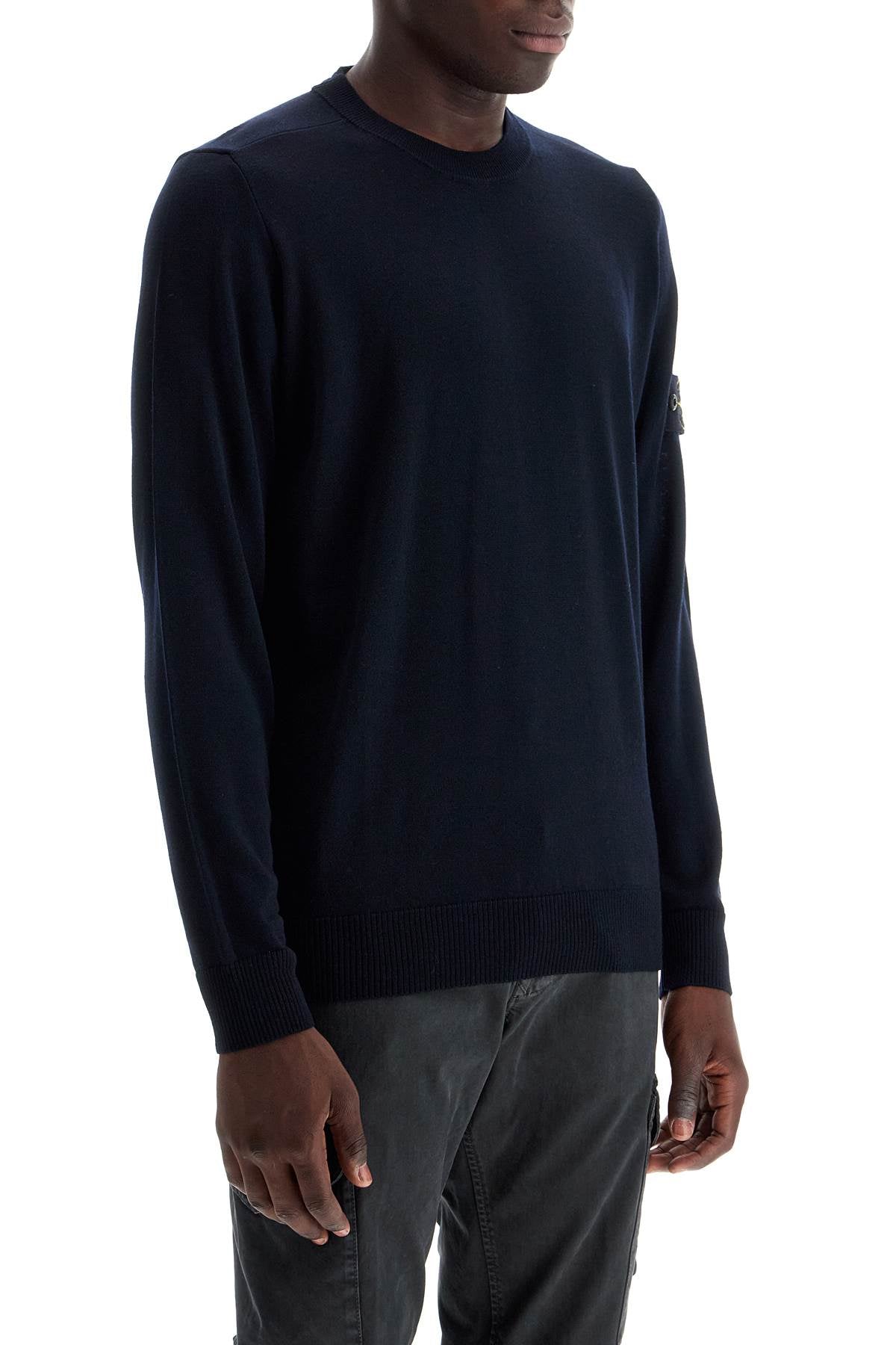 Stone Island Lightweight Rws Wool Pullover Sweater