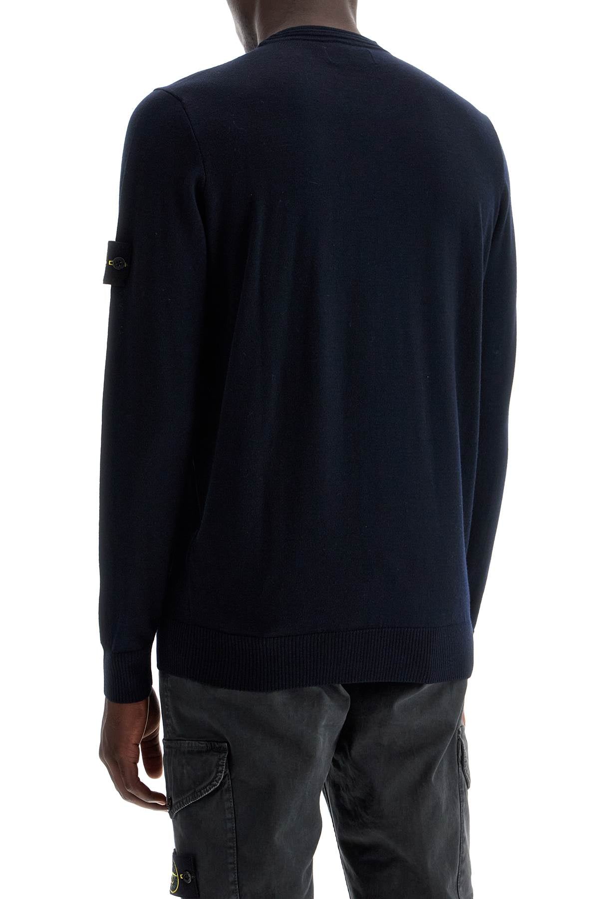 Stone Island Lightweight Rws Wool Pullover Sweater