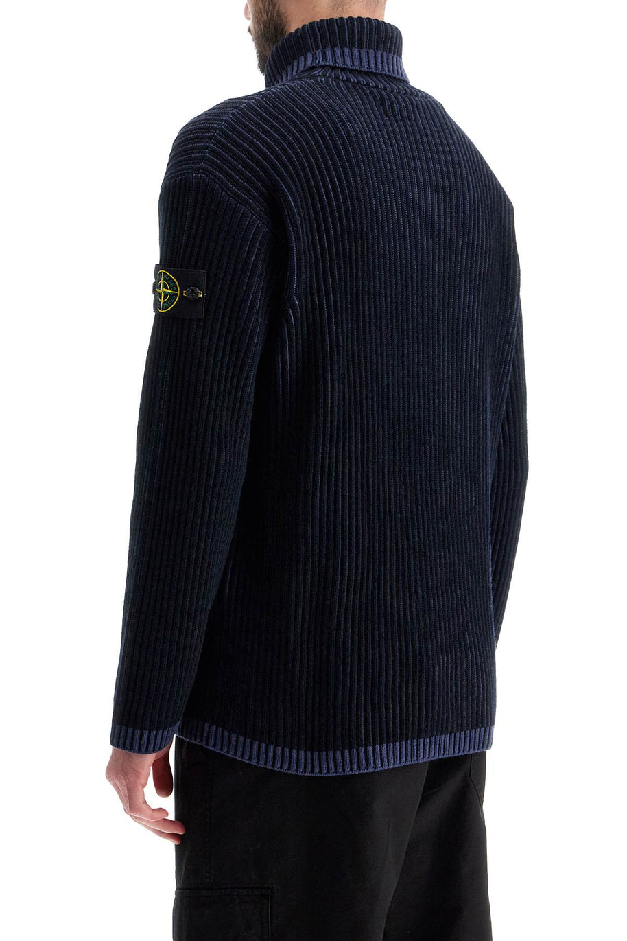 Stone Island Ribbed Woolen Dolcevita