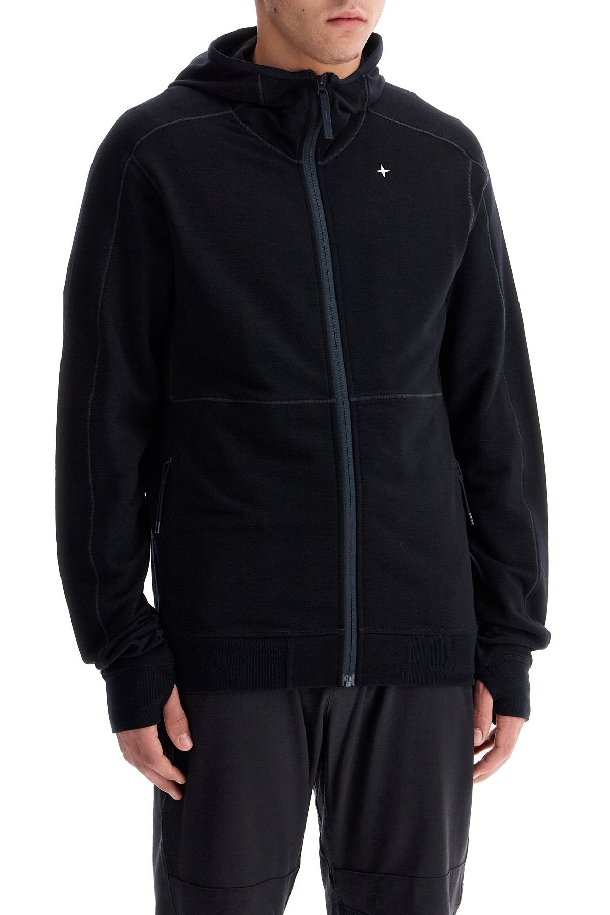 Stone Island Stellina Zip-Up Sweatshirt