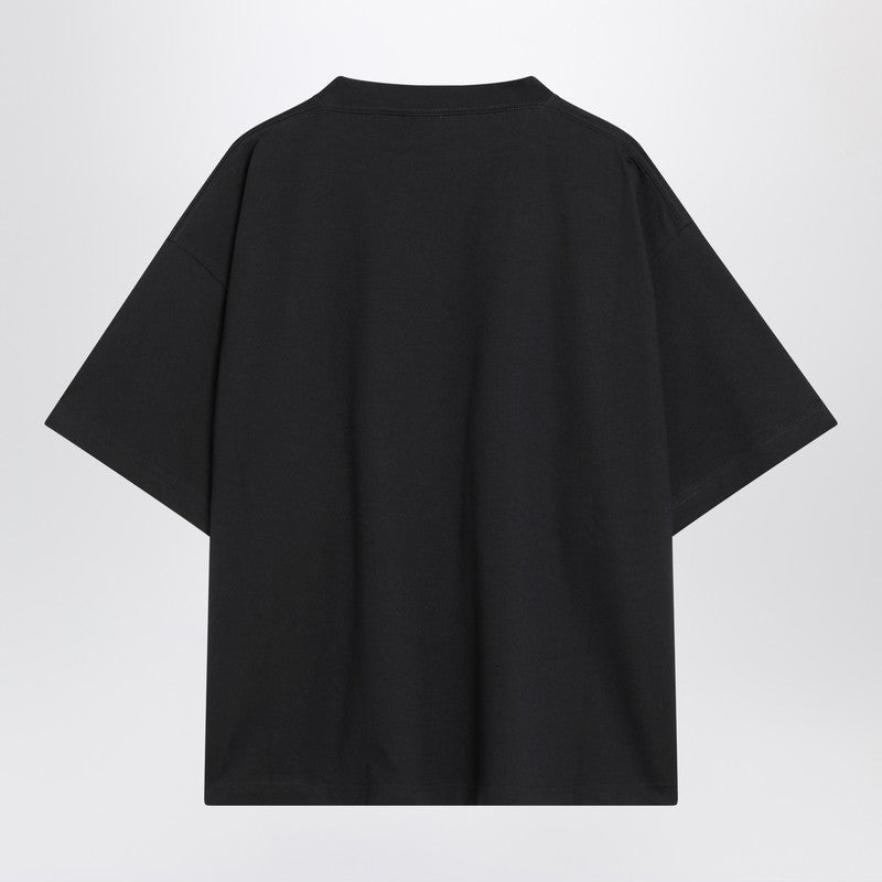 Balenciaga Faded Black Nano BB Medium Fit T-shirt