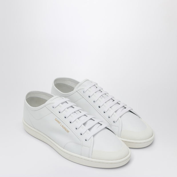 Saint Laurent White Leather Sneakers GYM