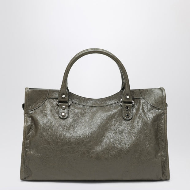 Balenciaga Le City Medium Bag Army Green