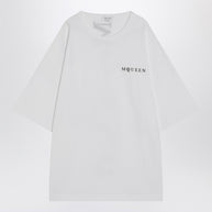 Alexander McQueen White Oversized T-shirt With Logo