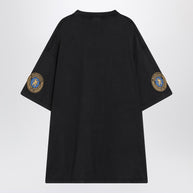 Balenciaga Faded Black Dry Fleece Uniform Merch T-shirt