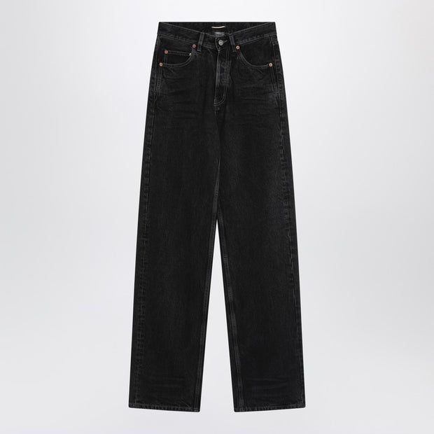 Saint Laurent Black Jeans With V-waist