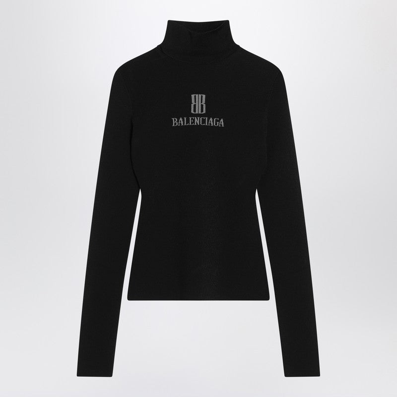 Balenciaga Black Nano BB Turtleneck
