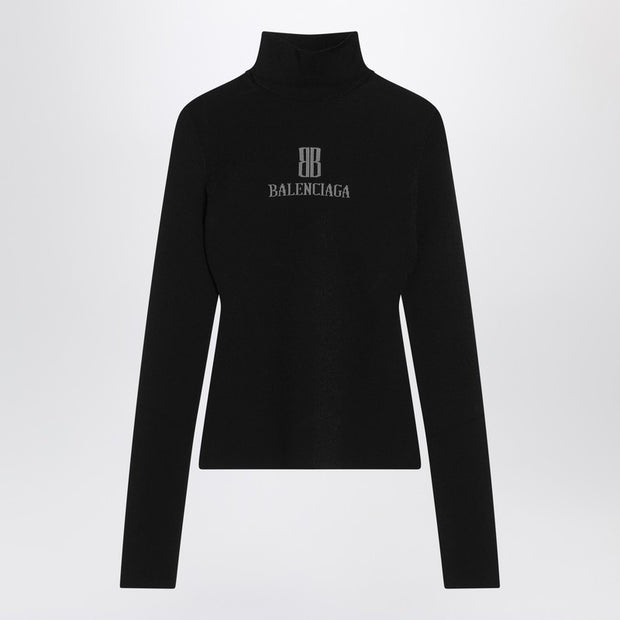 Balenciaga Black Nano BB Turtleneck