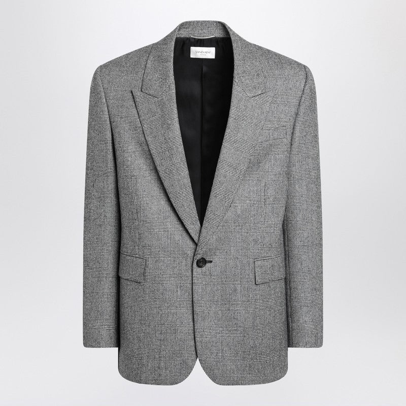 Saint Laurent Wool Single Breasted Jacket