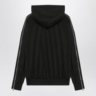 Balenciaga Black Zip-up Sweatshirt Loop Sports Icon