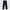 Balenciaga Wide Black Wool Trousers