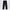 Balenciaga Wide Black Wool Trousers