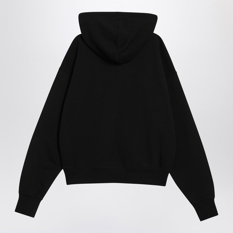 Alexander McQueen Black Cotton Hoodie