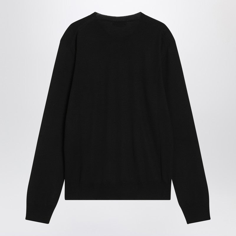 Alexander McQueen Sweater Black In Wool
