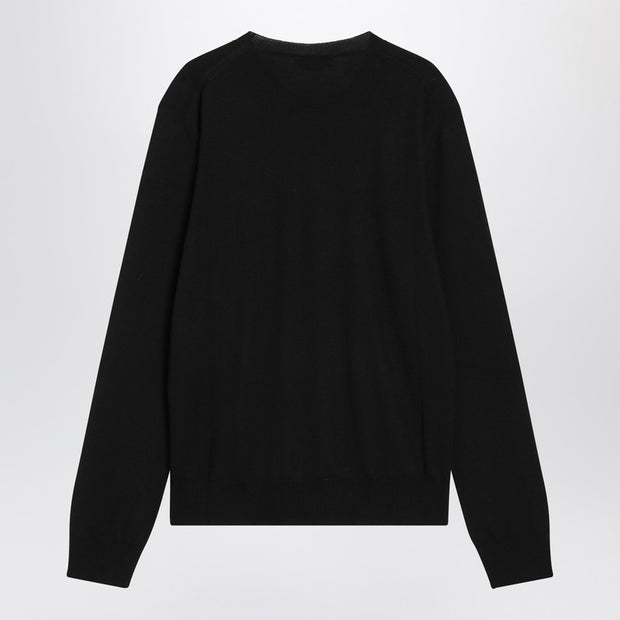 Alexander McQueen Sweater Black In Wool