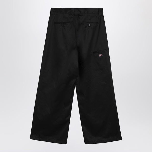 Black Balenciaga Utility Workwear Pants
