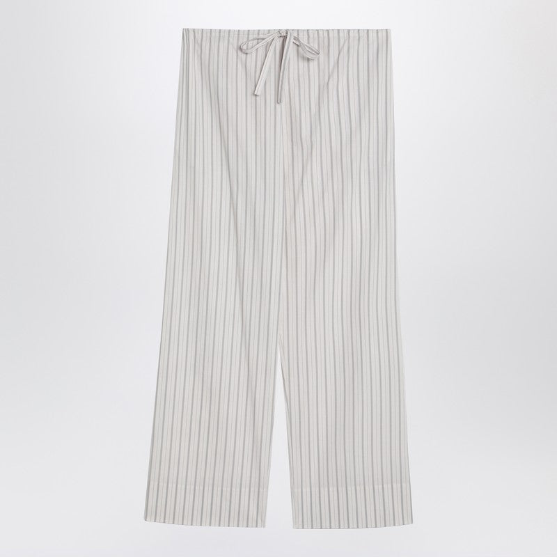 The Row Hypnosta Trousers In White With Stripes