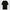 Moncler Black Cotton T-shirt With Logo Patch