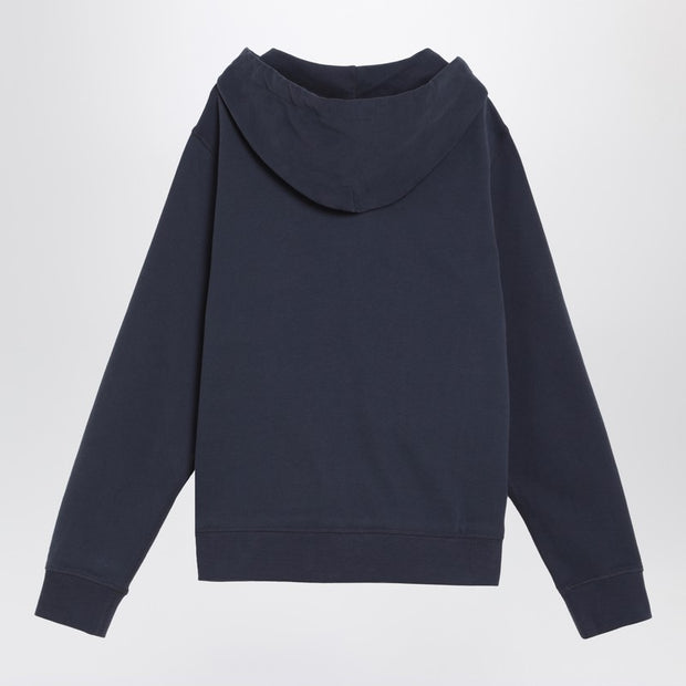 Moncler X Gilga Farm By Donald Glover Blue Zip-up Cotton Sweatshirt
